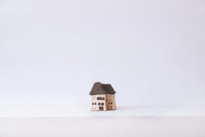 Brown and Black House Miniature