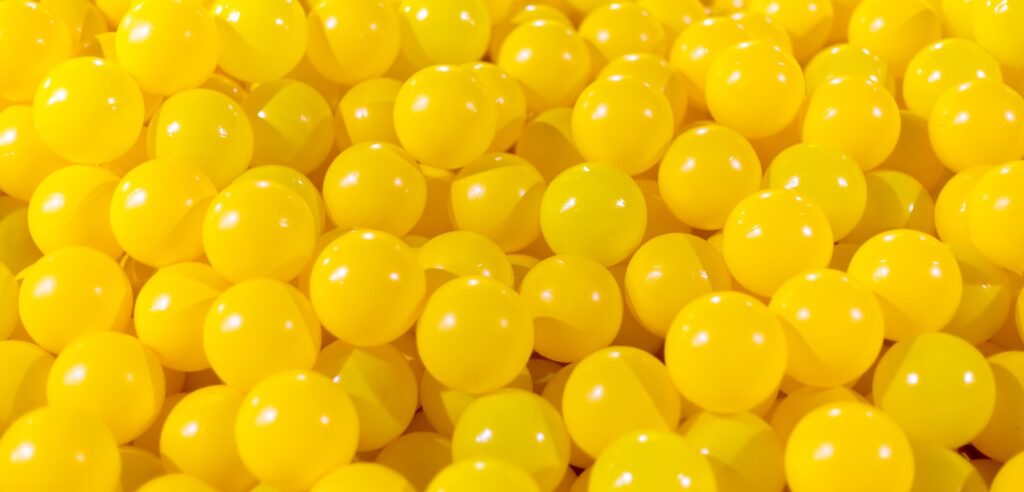 yellow balls