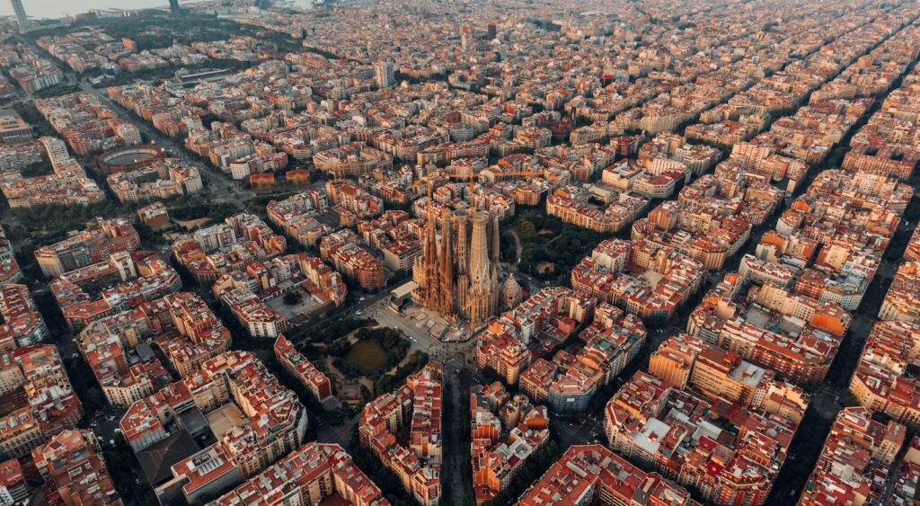 aerial view of city buildings during daytime