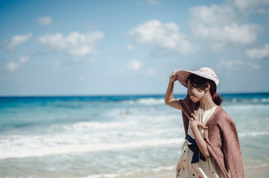 Alt text: Neutral cardigan as layering pieces for floral spring dress